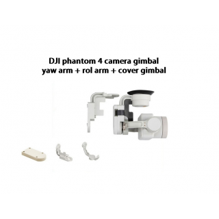 DJI Phantom 4 Camera Gimbal Yaw Arm + Rol Arm + Cover Gimbal